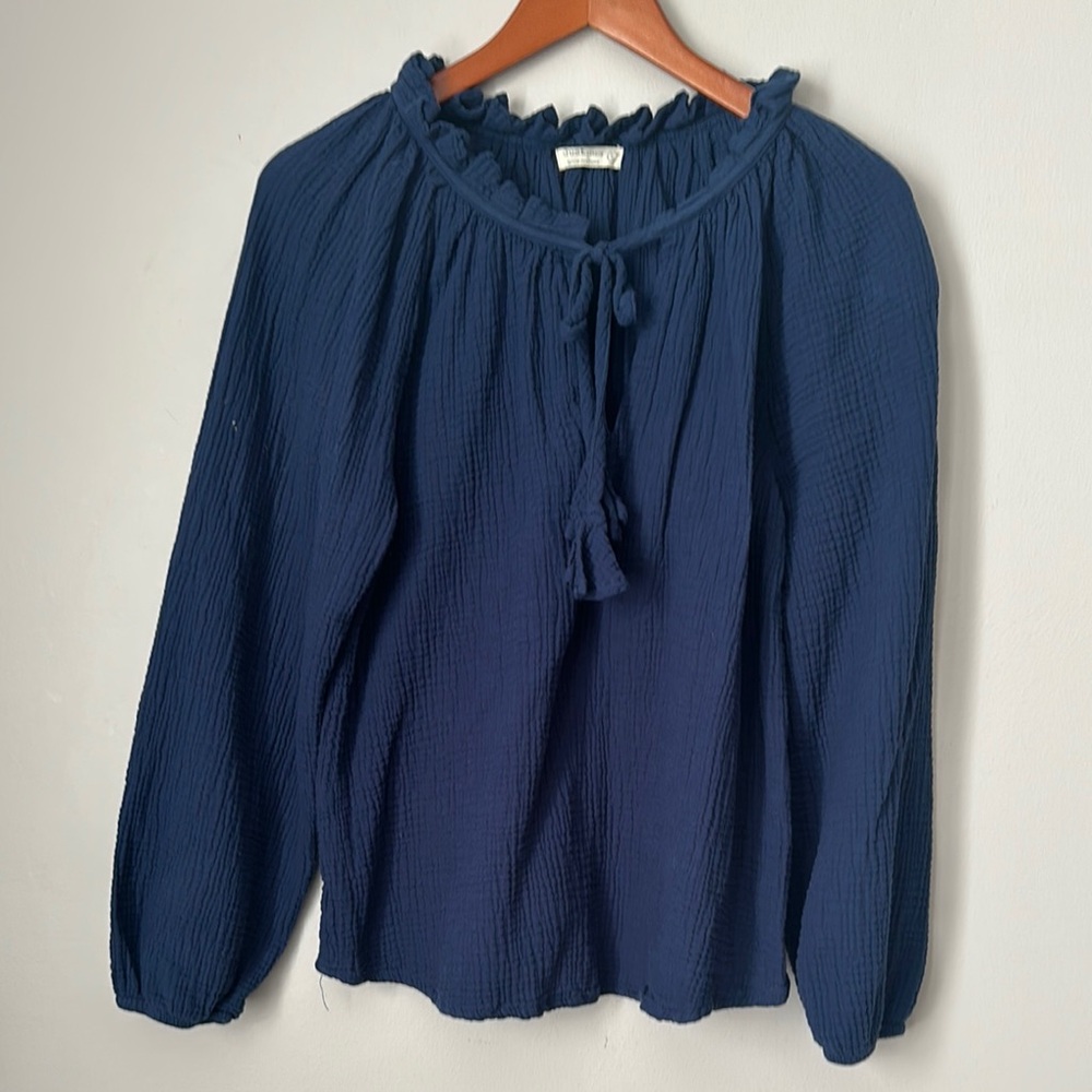 Just living top peasant blouse Size L